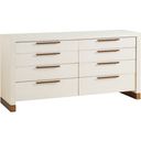 The appearance of Carmel Bluff Double Dresser In Monterey designed by Barclay Butera in the transitional interior design. This monterey piece of furniture was selected by 1StopBedrooms from Carmel Collection to add a touch of cosiness and style into your home. Sku: 931-222. Material: Wood.