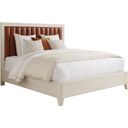 The appearance of Carmel Cambria Queen Upholstered Bed In Monterey designed by Barclay Butera in the transitional interior design. This monterey piece of furniture was selected by 1StopBedrooms from Carmel Collection to add a touch of cosiness and style into your home. Sku: 931-153C. Material: Wood. Bed Size: Queen. Bed Type: Upholstered Bed.