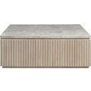 Carmen Cocktail Table In White Oak