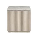 Carmen Side Table In White Oak