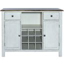 The appearance of Carolina Crossing White Server designed by Liberty in the transitional interior design. This white piece of furniture  was selected by 1StopBedrooms from Carolina Crossing Collection to add a touch of cosiness and style into your home. Sku: 186W-SR4836. Material: Rubberwood.