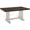 The appearance of Carriage House European Cottage Dining Table designed by Sunny Designs in the country / farmhouse interior design. This european cottage piece of furniture was selected by 1StopBedrooms from Carriage House Collection to add a touch of cosiness and style into your home. Sku: 0113EC-T. Table Top Shape: Rectangular. Size: 38" x 60". Material: Solid Wood.