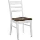 The appearance of Carriage House Wood Ladderback Dining Chair Set of 2 In European Cottage designed by Sunny Designs in the country / farmhouse interior design. This european cottage piece of furniture was selected by 1StopBedrooms from Carriage House Collection to add a touch of cosiness and style into your home. Sku: 1616EC. Material: Solid Wood.
