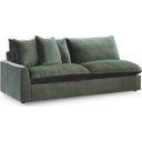 The appearance of Carriage View Left-Arm Facing Sofa In Jade designed by Signature Design by Ashley in the modern / contemporary interior design. This jade piece of furniture  was selected by 1StopBedrooms from Carriage View Collection to add a touch of cosiness and style into your home. Sku: 7800166. Material: Fabric.