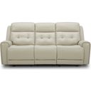 The appearance of Carrington Power Reclining Sofa In Baja Stone designed by Liberty in the transitional interior design. This stone piece of furniture  was selected by 1StopBedrooms from Carrington Collection to add a touch of cosiness and style into your home. Sku: 7006ST-33P. Material: Plywood.