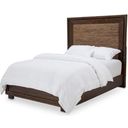 The appearance of Carrollton Rustic Ranch Queen Panel Bed designed by Michael Amini in the modern / contemporary interior design. This rustic ranch piece of furniture was selected by 1StopBedrooms from Carrollton Collection to add a touch of cosiness and style into your home. Sku: KI-CRLN012-407N;KI-CRLN132-407N;9000238-00. Bed Type: Panel Bed. Material: Wood. Bed Size: Queen.