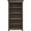 The appearance of Carson Wood Open Bookcase with Storage Cabinet In Weathered Gray designed by Martin Furniture in the country / farmhouse interior design. This weathered gray piece of furniture was selected by 1StopBedrooms from Carson Collection to add a touch of cosiness and style into your home. Sku: IMCA4076. Material: Wood.