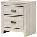The appearance of Carter Night Stand In White designed by Crown Mark in the transitional interior design. This white piece of furniture was selected by 1StopBedrooms from Carter Collection to add a touch of cosiness and style into your home. Sku: B6810-2. Material: MDF.