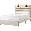 The appearance of Carter Queen Platform Bed In White designed by Crown Mark in the transitional interior design. This white piece of furniture was selected by 1StopBedrooms from Carter Collection to add a touch of cosiness and style into your home. Sku: B6810-Q-BED. Bed Type: Platform Bed. Bed Size: Queen. Material: MDF.