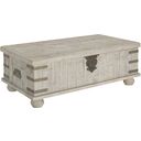 The appearance of Carynhurst White Lift Top Cocktail Table designed by Signature Design by Ashley in the transitional interior design. This white wash gray piece of furniture was selected by 1StopBedrooms from Carynhurst Collection to add a touch of cosiness and style into your home. Sku: T757-9. Material: Metal.