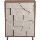 The appearance of Casa Paros Tall Drawer Chest designed by Bernhardt in the modern / contemporary interior design. This playa piece of furniture  was selected by 1StopBedrooms from Casa Paros Collection to add a touch of cosiness and style into your home. Sku: 317118. Material: Wood.