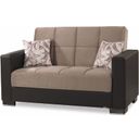 The appearance of Casamode Armada Sand Brown Loveseat designed by Casamode in the modern / contemporary interior design. This brown/sand piece of furniture was selected by 1StopBedrooms from Armada Collection to add a touch of cosiness and style into your home. Sku: ARM-LS-9. Material: Microfiber.