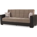 The appearance of Casamode Armada Sand Brown Sofa designed by Casamode in the modern / contemporary interior design. This brown/sand piece of furniture was selected by 1StopBedrooms from Armada Collection to add a touch of cosiness and style into your home. Sku: ARM-SB-9. Material: Microfiber.
