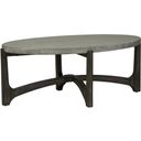 The appearance of Cascade Brown Oval Cocktail Table designed by Liberty in the modern / contemporary interior design. This brown piece of furniture  was selected by 1StopBedrooms from Cascade Collection to add a touch of cosiness and style into your home. Sku: 292-OT1010. Material: Birch.