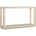The appearance of Cascade Console Table 6120-85001-80 designed by Hooker in the transitional interior design. This light wood piece of furniture  was selected by 1StopBedrooms from Cascade Collection to add a touch of cosiness and style into your home. Sku: 6120-85001-80. Material: Oak Veneer.