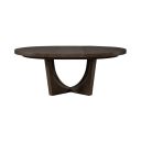 The appearance of Cascade Falls Pedestal Table Set In Satin Espresso designed by Liberty in the modern / contemporary interior design. This satin espresso piece of furniture was selected by 1StopBedrooms from Cascade Falls Collection to add a touch of cosiness and style into your home. Sku: 732-P6078;732-T6078. Table Top Shape: Oval. Material: Solid Rubberwood. Size: 78" x 60".
