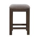 The appearance of Cascade Falls Upholstered Console Stool In Espresso designed by Liberty in the modern / contemporary interior design. This espresso piece of furniture was selected by 1StopBedrooms from Cascade Falls Collection to add a touch of cosiness and style into your home. Sku: 732-OT9001. Material: Solid Rubberwood.