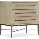 Cascade Three-Drawer Nightstand