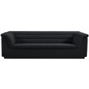 The appearance of Cascade Velvet Fabric Sofa In Black designed by Meridian in the modern / contemporary interior design. This black piece of furniture was selected by 1StopBedrooms from Cascade Collection to add a touch of cosiness and style into your home. Sku: 192Black-S. Material: Velvet.