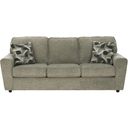 The appearance of Cascilla Sofa In Pewter designed by Signature Design by Ashley in the modern / contemporary interior design. This pewter piece of furniture  was selected by 1StopBedrooms from Cascilla Collection to add a touch of cosiness and style into your home. Sku: 2680538. Material: Fabric.