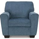 The appearance of Cashton Chair In Blue designed by Signature Design by Ashley in the modern / contemporary interior design. This blue piece of furniture  was selected by 1StopBedrooms from Cashton Collection to add a touch of cosiness and style into your home. Sku: 4060520. Material: Polyester.