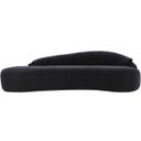 The appearance of Caspian 101 Inch Chenille Fabric Upholstered Sofa In Black designed by Meridian in the modern / contemporary interior design. This black piece of furniture was selected by 1StopBedrooms from Caspian Collection to add a touch of cosiness and style into your home. Sku: 44033Black-S. Material: Chenille.