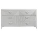 The appearance of Cassia 6-Drawer Bedroom Dresser Cabinet In White High Gloss designed by Coaster in the modern / contemporary interior design. This white high gloss piece of furniture was selected by 1StopBedrooms from Cassia Collection to add a touch of cosiness and style into your home. Sku: 215793. Material: MDF.