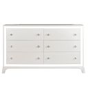 The appearance of Cassie Dresser In Off White designed by Steve Silver in the modern / contemporary interior design. This off white piece of furniture was selected by 1StopBedrooms from Cassie Collection to add a touch of cosiness and style into your home. Sku: CAS900DR. Material: Wood.