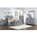 The appearance of Castlile Twin Bed In Gray designed by Furniture of America in the transitional interior design. This gray piece of furniture was selected by 1StopBedrooms from Castlile Collection to add a touch of cosiness and style into your home. Sku: CM7413GY-T-1;CM7413GY-T-2;CM7413GY-T-3;CM7413GY-4-DR. Bed Type: Storage Bed. Material: Wood. Bed Size: Twin.