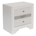 The appearance of Catherine Chic Bedroom Nightstand with 3 Drawers In White designed by Best Quality Furniture in the traditional interior design. This white piece of furniture was selected by 1StopBedrooms from Catherine Collection to add a touch of cosiness and style into your home. Sku: CATH-NS. Material: Wood.