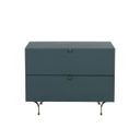 Celine Large Nightstand In Teal