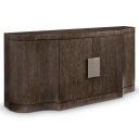 The appearance of Cerused Charcoal Linea Buffet designed by Bernhardt in the modern / contemporary interior design. This cerused charcoal piece of furniture  was selected by 1StopBedrooms from Linea Collection to add a touch of cosiness and style into your home. Sku: 384132B. Material: Wood.