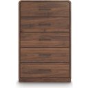 The appearance of Chadworth Chest of Drawers In Walnut Brown designed by Signature Design by Ashley in the modern / contemporary interior design. This walnut brown piece of furniture was selected by 1StopBedrooms from Chadworth Collection to add a touch of cosiness and style into your home. Sku: NCB386-46. Material: Wood.