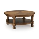 Chadworth Coffee Table In Medium Brown