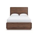 The appearance of Chadworth Queen Panel Bed In Walnut Brown designed by Signature Design by Ashley in the modern / contemporary interior design. This walnut brown piece of furniture was selected by 1StopBedrooms from Chadworth Collection to add a touch of cosiness and style into your home. Sku: NCB386-81;NCB386-97. Bed Type: Panel Bed. Bed Size: Queen.