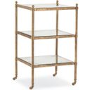 The appearance of Chairside Table In Antique Bronze designed by Century Furniture in the modern / contemporary interior design. This antique bronze piece of furniture was selected by 1StopBedrooms from Grand Tour Furniture Collection to add a touch of cosiness and style into your home. Sku: SF5157. Material: Metal.