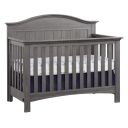 The appearance of Chandler 4 In 1 Convertible Crib In Graphite Gray designed by Soho Baby in the transitional interior design. This graphite gray piece of furniture was selected by 1StopBedrooms from Chandler Collection to add a touch of cosiness and style into your home. Sku: 44011530. Material: Wood.