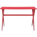 The appearance of Chapman Red Desk designed by Safavieh in the modern / contemporary interior design. This red piece of furniture  was selected by 1StopBedrooms from Chapman Collection to add a touch of cosiness and style into your home. Sku: FOX2208B. Material: Iron.