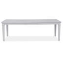 The appearance of Charleston Extendable Rectangular Dining Table In Harbor Gray designed by Magnussen in the traditional interior design. This harbor gray piece of furniture was selected by 1StopBedrooms from Charleston Collection to add a touch of cosiness and style into your home. Sku: D5611-20GY. Table Top Shape: Rectangular. Size: 72" x 38". Material: Hardwood.