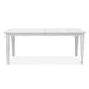 The appearance of Charleston Extendable Rectangular Dining Table In White Dove designed by Magnussen in the traditional interior design. This white dove piece of furniture was selected by 1StopBedrooms from Charleston Collection to add a touch of cosiness and style into your home. Sku: D5611-20WH. Table Top Shape: Rectangular. Size: 72" x 38". Material: Hardwood.