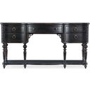 The appearance of Charleston Five Drawer Server In Black Cherry designed by Hooker in the traditional interior design. This black cherry piece of furniture  was selected by 1StopBedrooms from Charleston Collection to add a touch of cosiness and style into your home. Sku: 6750-75907-97. Material: Cherry Veneer.