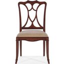 The appearance of Charleston Upholstered Seat Side Chair Set of 2 In Dark Brown designed by Hooker in the traditional interior design. This dark brown piece of furniture was selected by 1StopBedrooms from Charleston Collection to add a touch of cosiness and style into your home. Sku: 6750-75310-85. Material: Fabric.