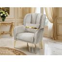 Charlevoix Chair In Gold and Beige