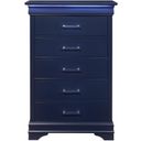 The appearance of Charlie Blue Chest designed by Global Furniture USA in the modern / contemporary interior design. This blue piece of furniture was selected by 1StopBedrooms from Charlie Collection to add a touch of cosiness and style into your home. Sku: CHARLIE-BLUE-CH W/LED. Material: Rubberwood.