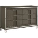 The appearance of Charlotte Copper 6 Drawer Dresser designed by Picket House in the modern / contemporary interior design. This brown piece of furniture  was selected by 1StopBedrooms from Charlotte Collection to add a touch of cosiness and style into your home. Sku: TN600DR. Material: Rubberwood.
