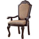 The appearance of Chateau De Ville Arm Chair Set of 2 In Fabric And Espresso designed by ACME in the transitional interior design. This espresso piece of furniture was selected by 1StopBedrooms from Chateau De Ville Collection to add a touch of cosiness and style into your home. Sku: 64078. Material: Fabric.
