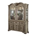 The appearance of Chateau De Ville Buffet and Hutch In Antique White designed by ACME in the transitional interior design. This antique white piece of furniture was selected by 1StopBedrooms from Chateau De Ville Collection to add a touch of cosiness and style into your home. Sku: 64069A-B;64070A-H. Material: Wood.