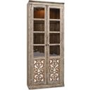 The appearance of Chatelet Light Wood Bunching Curio designed by Hooker in the traditional interior design. This light wood piece of furniture  was selected by 1StopBedrooms from Chatelet Collection to add a touch of cosiness and style into your home. Sku: 5351-75908. Material: Veneer.