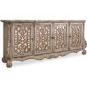 The appearance of Chatelet Light Wood Credenza designed by Hooker in the traditional interior design. This light wood piece of furniture  was selected by 1StopBedrooms from Chatelet Collection to add a touch of cosiness and style into your home. Sku: 5351-85001. Material: Veneer.
