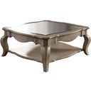 The appearance of Chelmsford Antique Taupe and Clear Glass Coffee Table designed by ACME in the modern / contemporary interior design. This gray piece of furniture was selected by 1StopBedrooms from Chelmsford Collection to add a touch of cosiness and style into your home. Sku: 86050. Material: Glass.